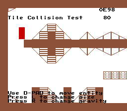 Animation showing no slope clip when jumping through a DOWN_RIGHT_SLOPE when jumping up-right at a angle < 45°