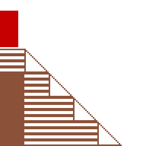 Animation of an entity bouncing down a slope when X-Velocity is > Y-Velocity