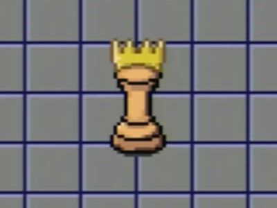 A tall rook wearing a golden crown