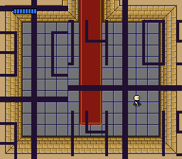 The right side is vertically offset by 16 pixels