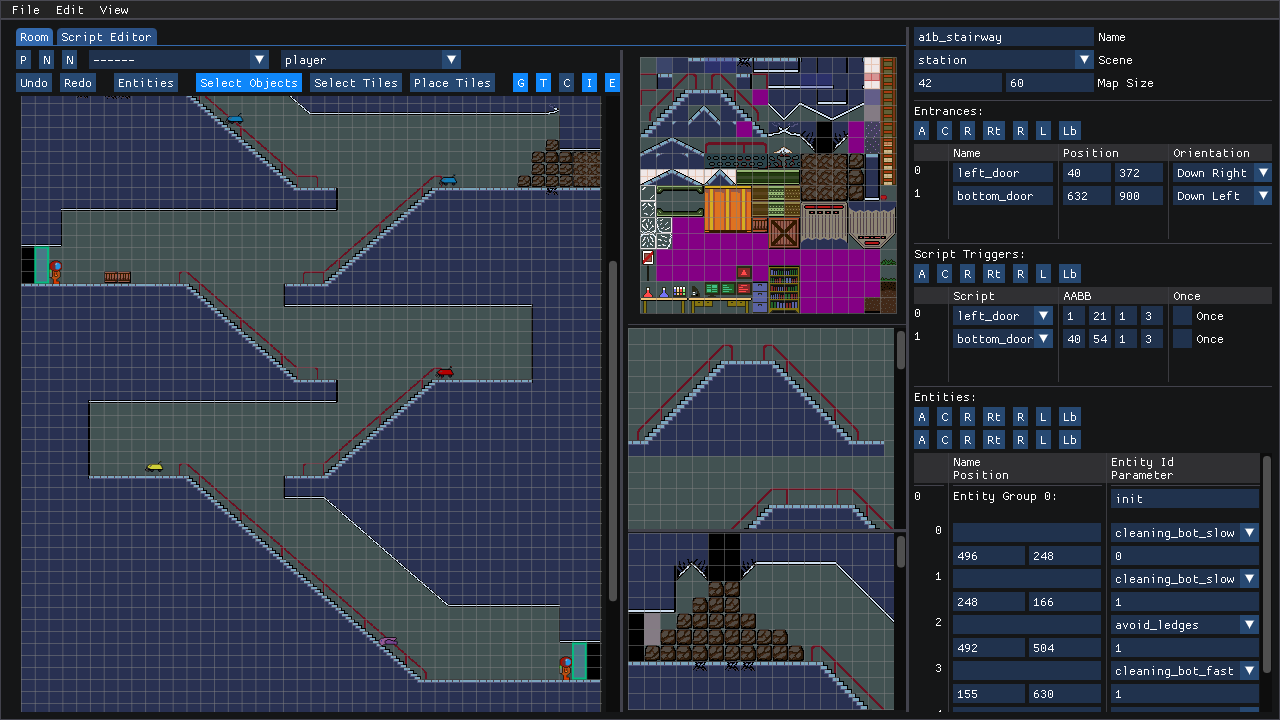 Editor screenshot