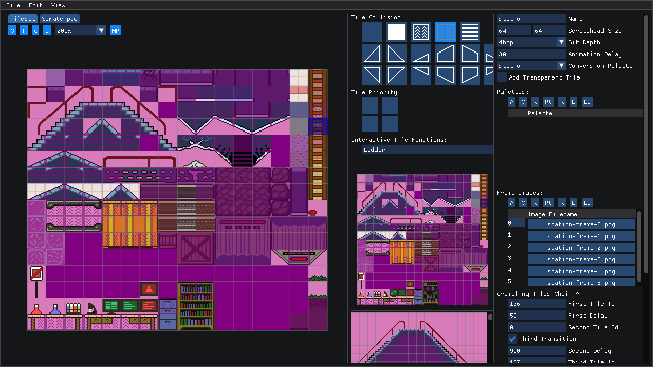Editor screenshot